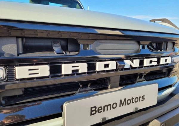 Ford Bronco cena 339900 przebieg: 1, rok produkcji 2023 z Biała małe 497